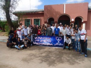 مجموعة مغاربة الخير تنضم افطار جماعي لنزلاء دار العجزة بطيط مليل